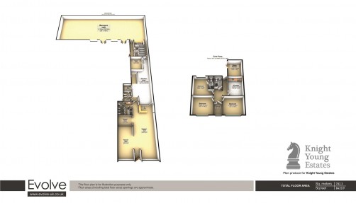 Floorplan for Bell Road, Hounslow