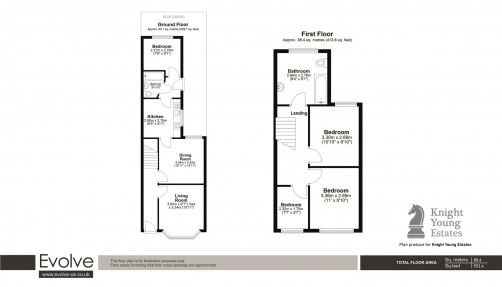 Floorplan for Staines Road, Feltham